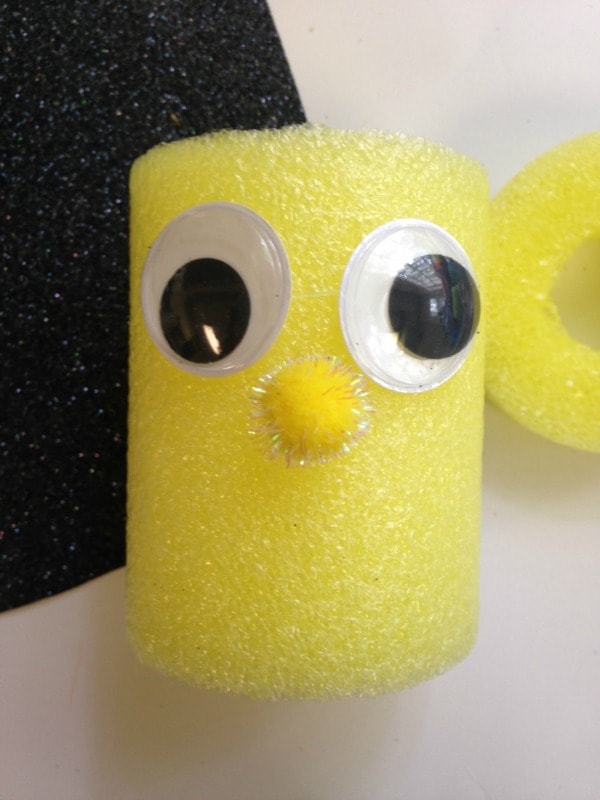 Pool Noodle Bumble Bee Tutorial