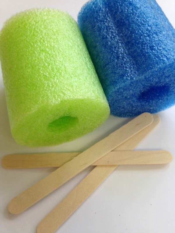 Pool Noodle Flower Craft Supplies