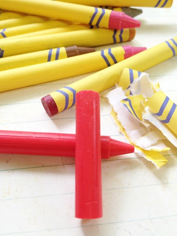 How to Make Pine Cone Fire Starters with Crayons