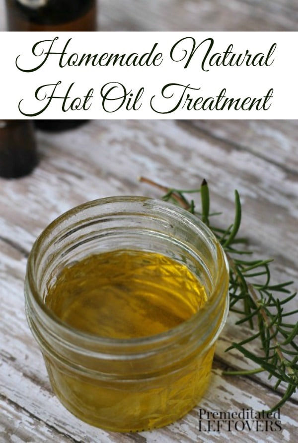 DIY Hot Oil Treatment for Hair - How to make a natural hot oil treatment for your hair using olive oil, avocado oil, honey, and essential oils.