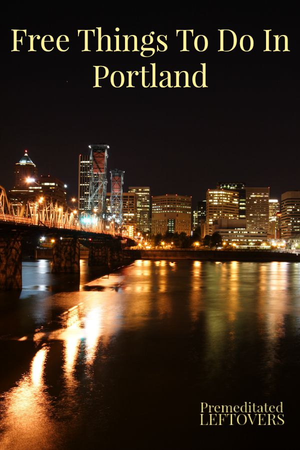 Free Things To Do In Portland