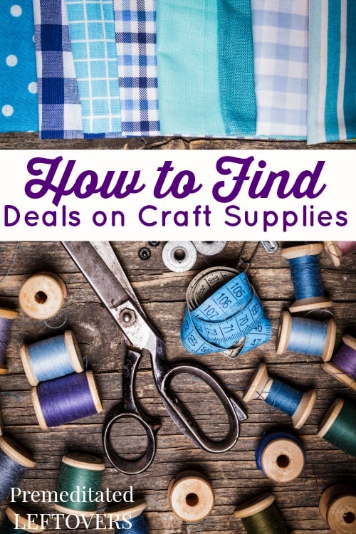 How to Find Deals on Craft Supplies- There are many easy ways to find great deals on craft supplies. Use these money-saving tips the next time you restock.