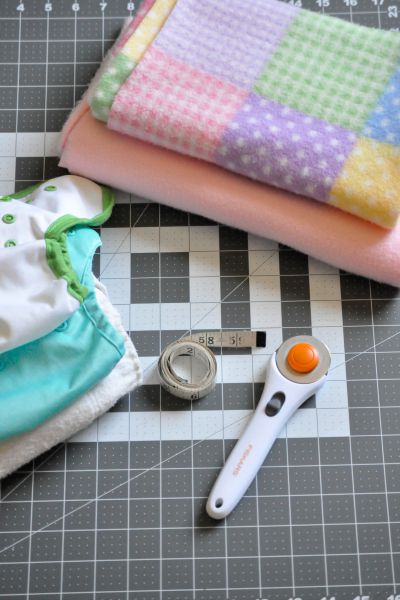 How to make no-sew diaper liners