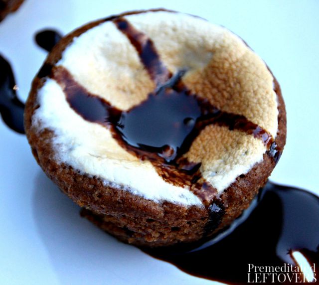 Smores Chocolate Chip Cups
