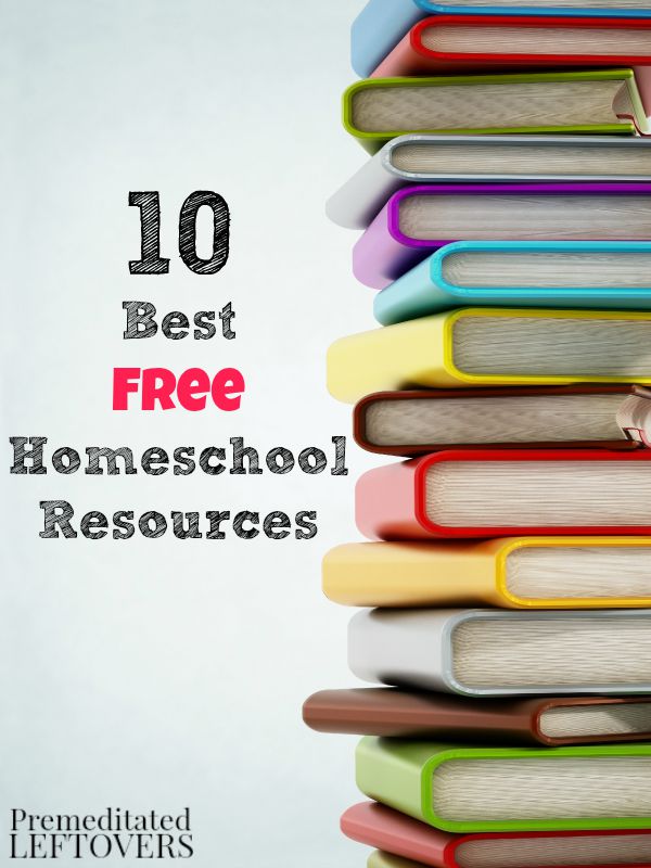 10 Best Free Homeschool Resources: Build a great homeschool with free printables, apps, and lesson plans. Games and fun places to visit are also included.
