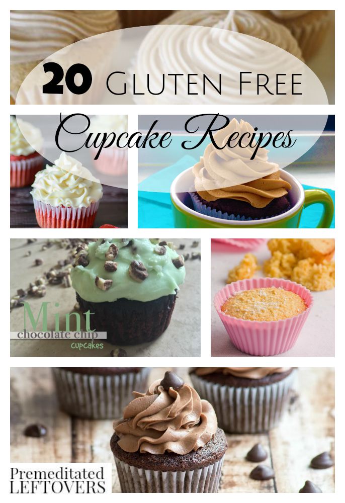 20 Gluten Free Cupcake Recipes- Cupcakes are a treat that everyone loves. This list has delicious gluten free options that are safe for your entire family.