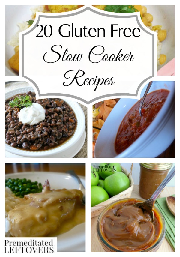20 Gluten-Free Slow Cooker Recipes- These gluten-free recipes are a cinch to prepare in your slow cooker. They include hearty soups, stews, and casseroles.