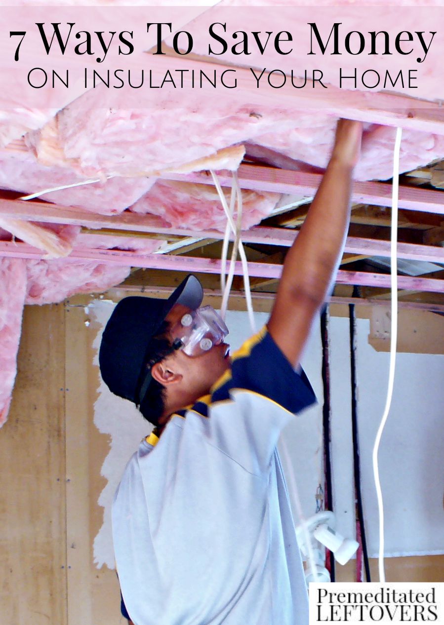 7 Ways to Save Money on Insulating Your Home- A few simple tricks can save you money and help maintain temperatures in your home by improving insulation.