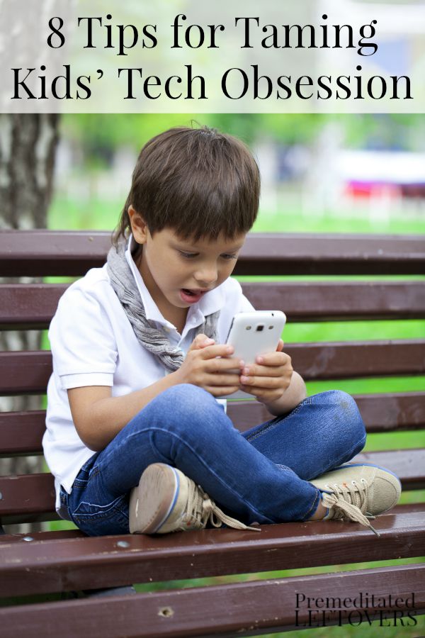 8 Tips for Taming Kids’ Tech Obsession - Technology use is changing rapidly among children. Here are some guidelines to help limit your kids' screen time.