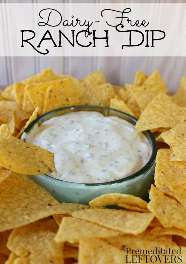 Easy Dairy-Free Ranch Dip Recipe