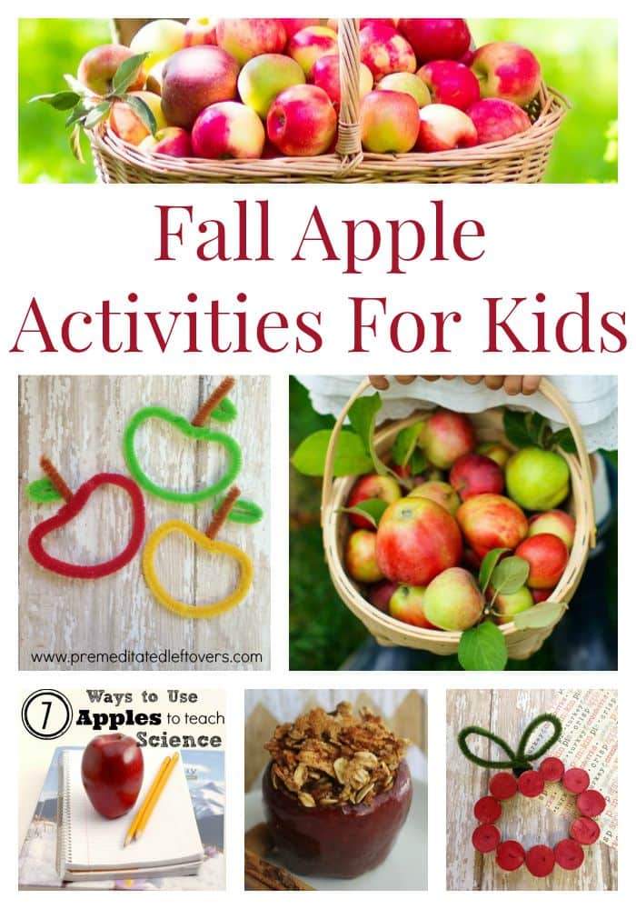 Fall Apple Activities for Kids