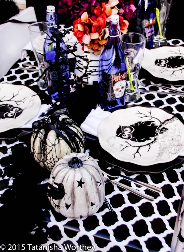 Owl Themed Halloween Tablescape final