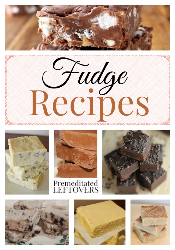 Homemade Fudge Recipes- Making your own fudge is really easy. You can keep it simple with a traditional recipe or mix it up with flavors like Rocky Road.