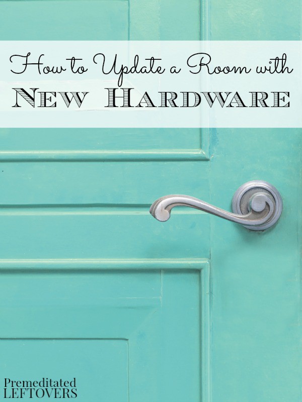 How to Update a Room with New Hardware- Changing out the hardware in a room is easy and makes a big visual impact. These useful tips will get you started.