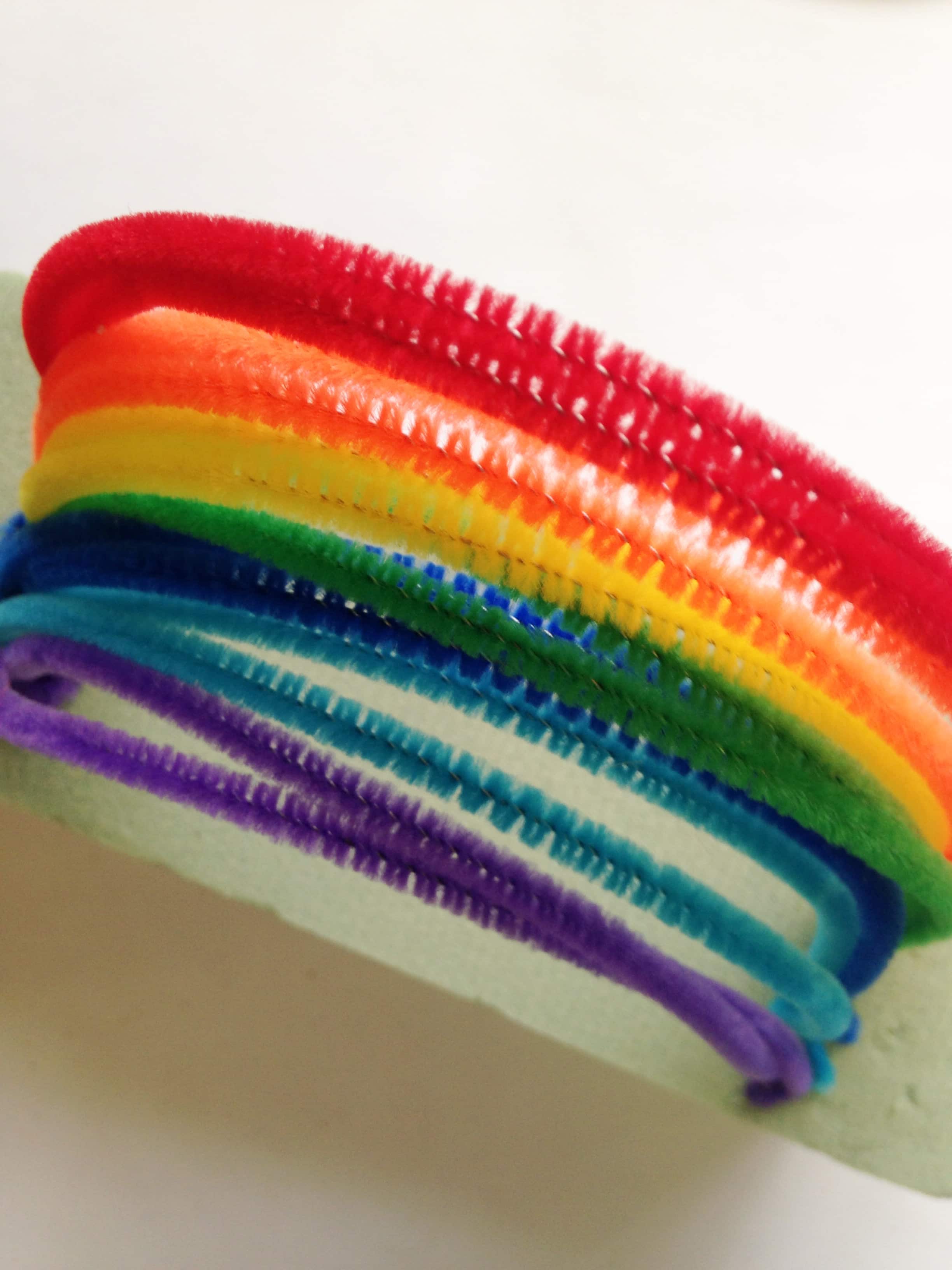 Build Your Own Rainbow Kit for Kids process