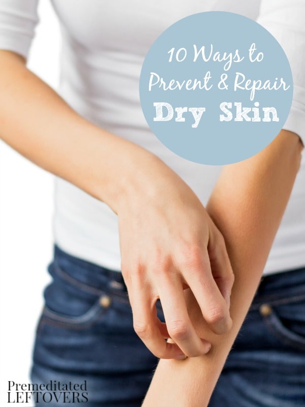 10 Ways to Prevent and Repair Dry Skin- These 10 easy steps will help you combat dry skin this winter and repair any dry or scaly skin you may already have.