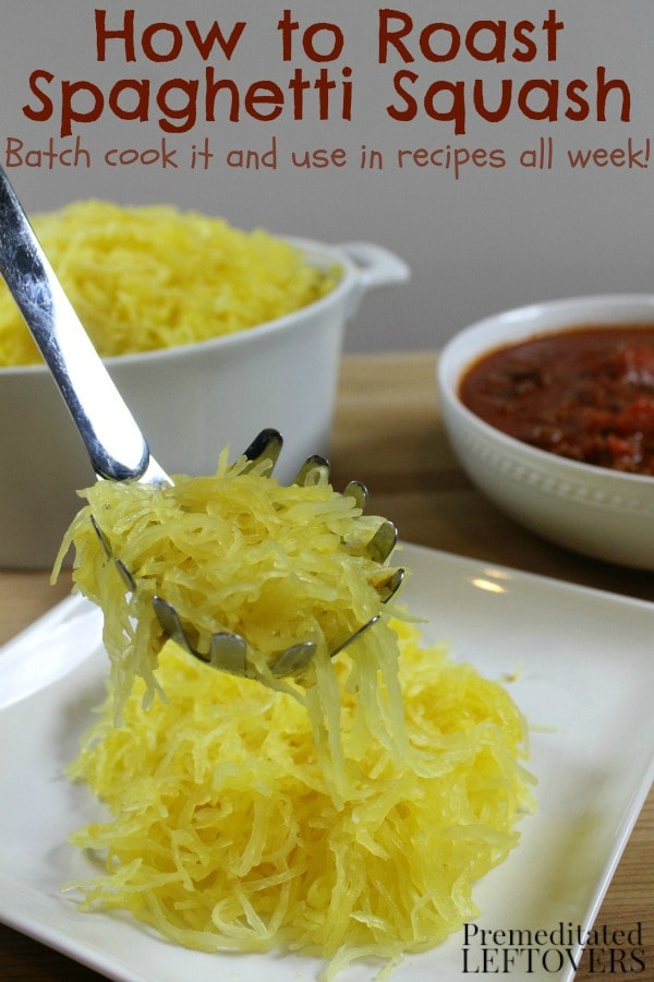 Use this recipe and tips to learn how to roast spaghetti squash. Cooked spaghetti squash keeps well and can be used as a healthy pasta substitute in a variety of recipes.