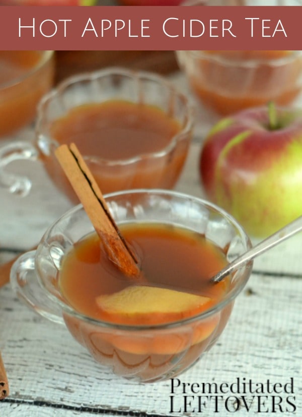 This tasty Hot Apple Cider Tea is a great choice for when you want a hot and tasty breakfast drink! 