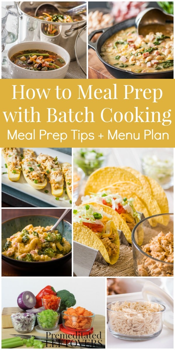 Meal Prep Recipes, Menus & Cooking Tips