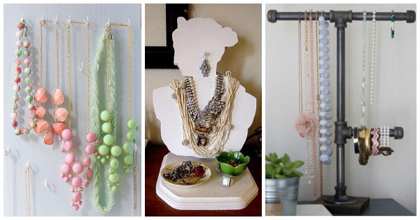 14 DIY Jewelry Organizers