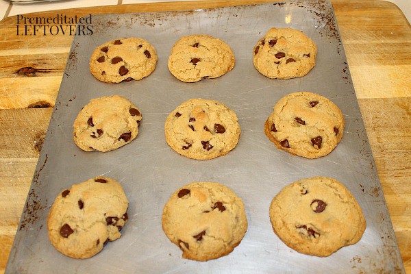 gluten-free dairy-free chocolate chip cookies recipes out of the oven