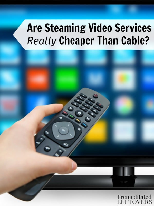 Are Streaming Video Services Really Cheaper Than Cable?- Can streaming video services really save you money? Here is a cost comparison compared to cable TV.