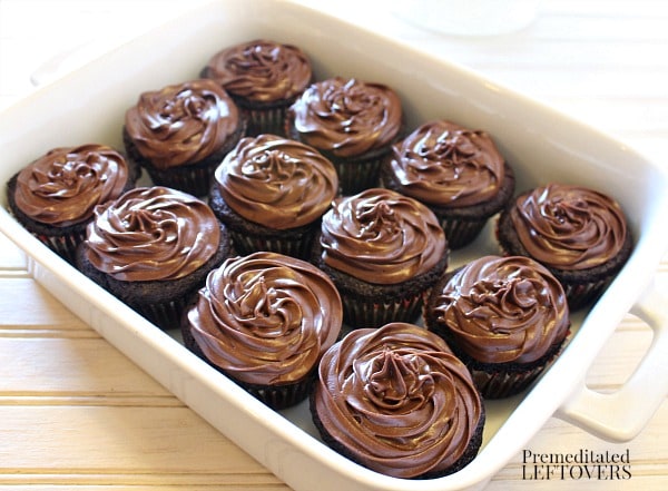 Gluten-free Chocolate Cupcakes with Dairy-free chocolate frosting recipe