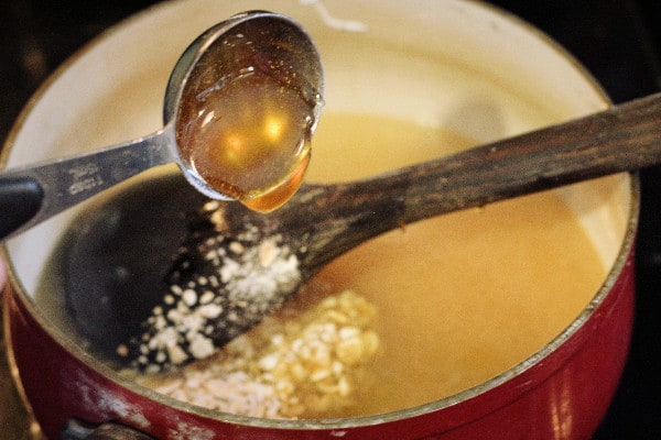 Oatmeal and Honey Moisturizing Bar Soap add honey