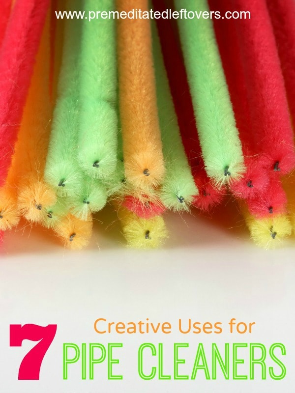 7 Creative Uses for Pipe Cleaners- After you learn these frugal and practical uses for pipe cleaners, you will never want to be stuck without them again!