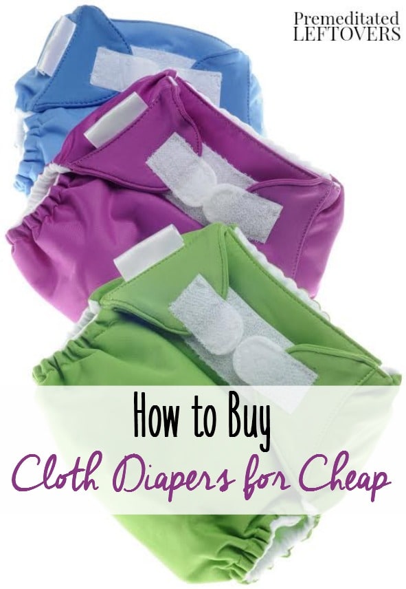 How to Cloth Diaper Without Breaking the Bank- There are many ways to save money while building your cloth diaper stash. Learn how with these frugal tips.