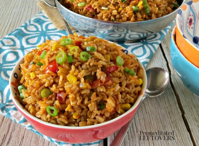 Mexican Rice Recipe - fried rice style