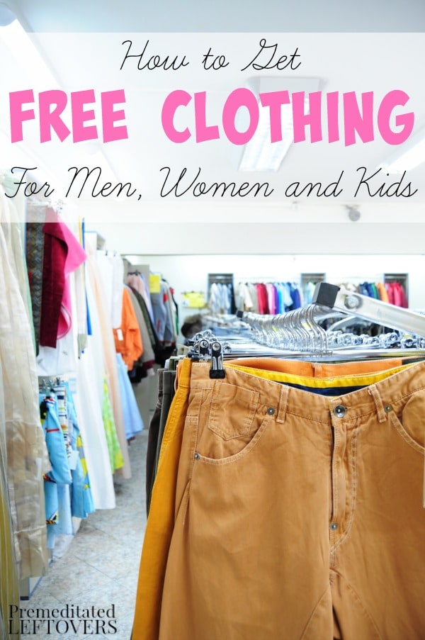 How to Find Free Clothing Assistance- Here are some helpful resources to use when you or someone you know is short on money and in need of free clothing. 