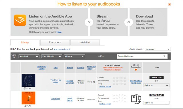 How to Listen to Audible on your favorite device
