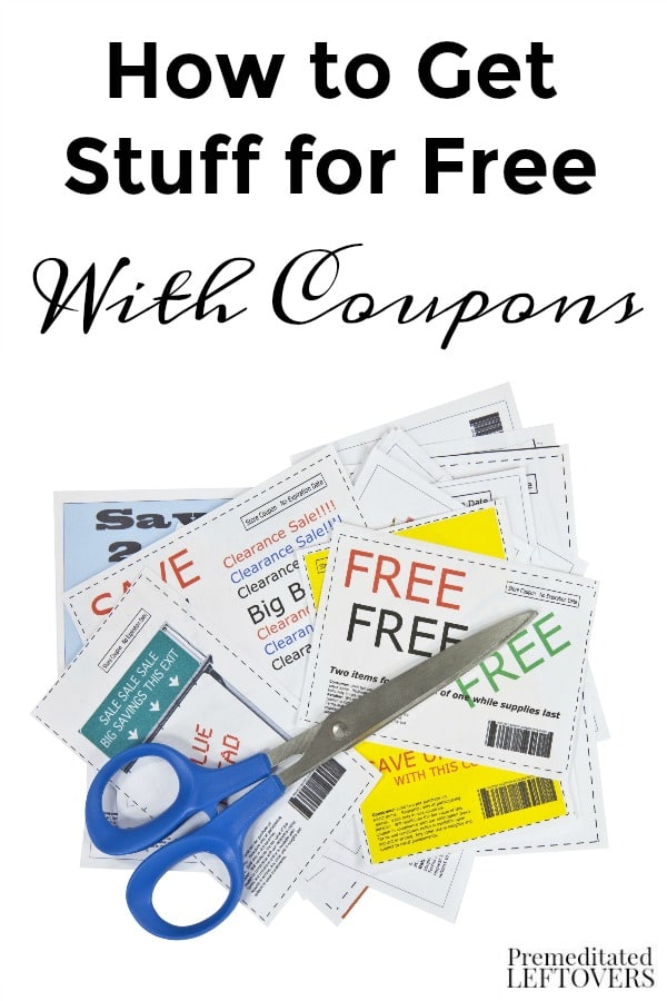 How to Get Free Stuff with Coupons- Here are the secrets to getting free products just by using coupons. Save big by using these helpful tricks! 