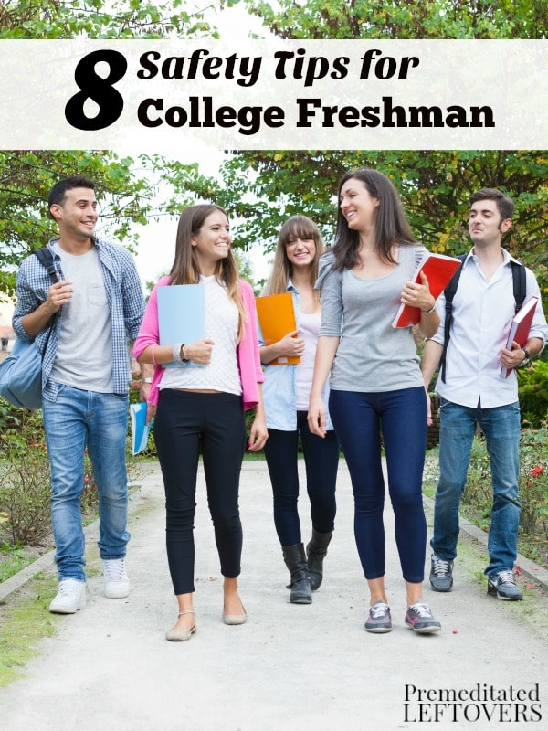 Avoid dangerous situations on and off campus by following these 8 Safety Tips for College Freshman. They are vital for students living in a new environment.