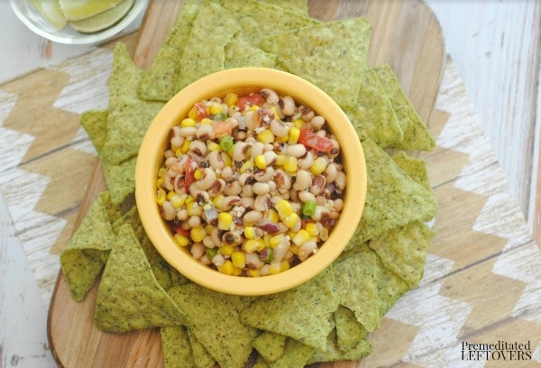 This Texas Caviar is an easy recipe to make for fall BBQs, get togethers, or a game day appetizer. Serve with tortilla chips for a delicious combination.
