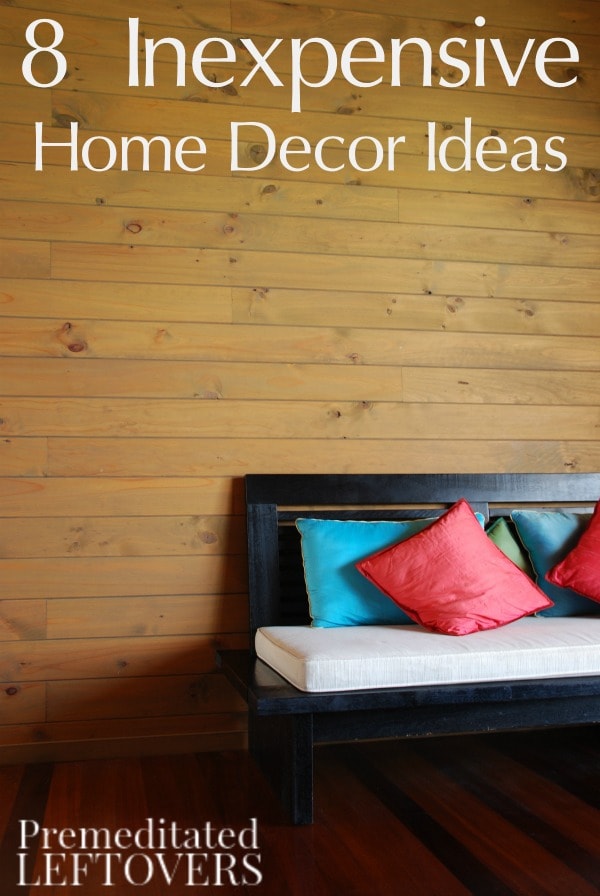 These 8 Frugal Home Decor Ideas are just what you need to revamp your home on a budget! Check out our simple tips and begin decorating your space today!