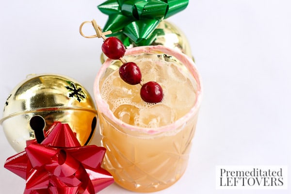 Get into the holiday spirit with this delicious cocktail recipe. Just shake, strain, and serve this simple Apple Cider Sour with Meringue Rim!