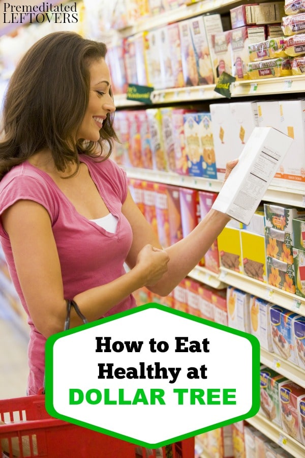 Do you ever grocery shop at Dollar Tree? You can find healthy snack and protein options when you follow these tips on How to Eat Healthy at Dollar Tree.