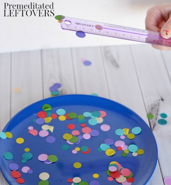 This Easy Static Electricity Experiment for kids is ideal for a homeschool science lesson! All ages will having fun playing with different materials!
