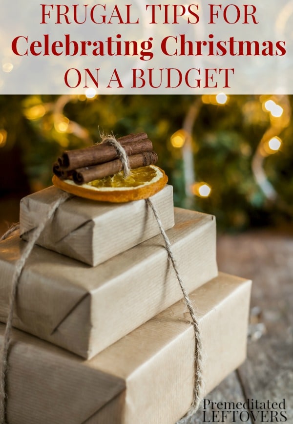 If you are trying to save money this holiday season, consider this your Frugal Christmas Guide! Here are frugal tips for celebrating Christmas on a budget including money saving tips for Christmas presents, Christmas decor, and holiday food.