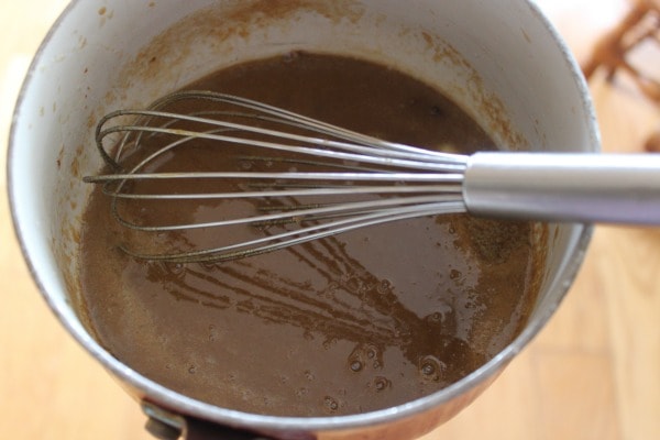 Brown Sugar Caramel Sauce- mix until smooth