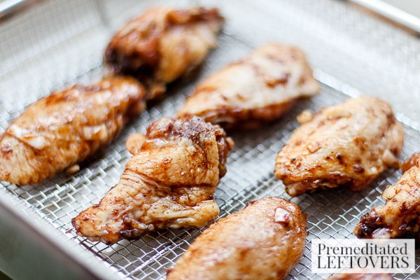 Sweet and Spicy Chicken Wings- bake in oven