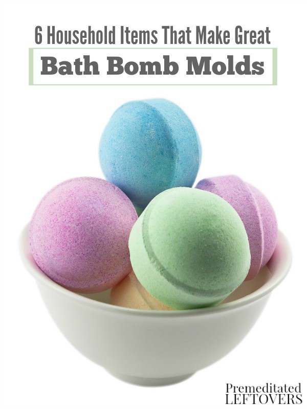 You don't need store bought molds to make bath bombs. Save your money and use one of these 6 Household Items That Make Great Bath Bomb Molds instead.