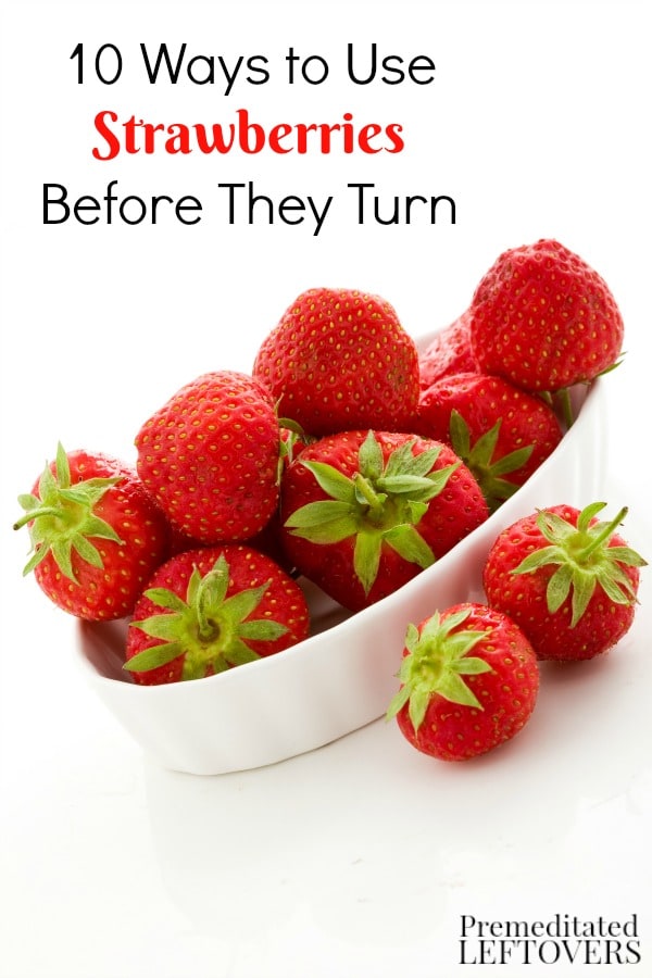 Be sure to enjoy your sweet, juicy strawberries before they go bad. These 10 Ways to Use Strawberries Before They Turn include delicious and fun ideas!