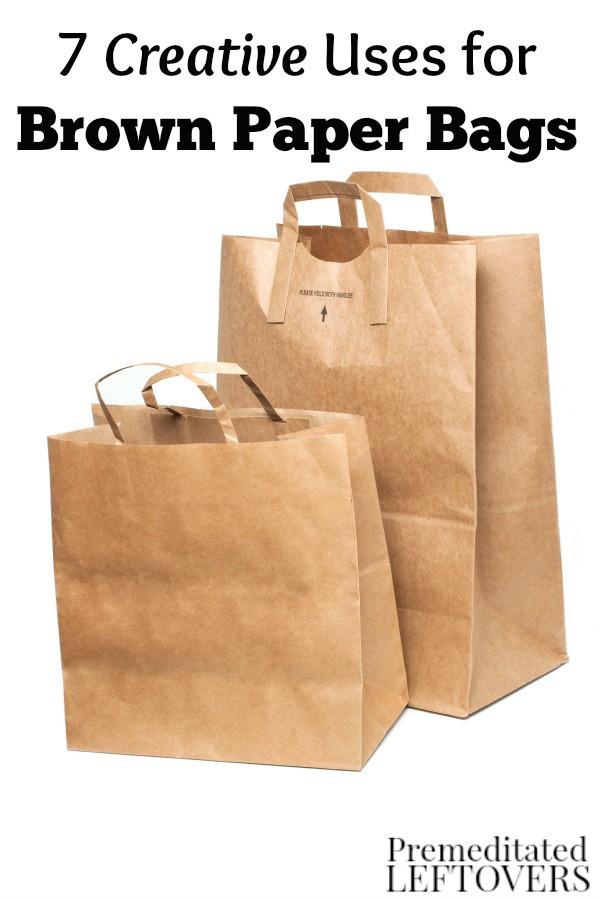 Do you have a stack of paper grocery bags building up at home? Put them to use or find others who can with these 7 Creative Uses for Brown Paper Bags.