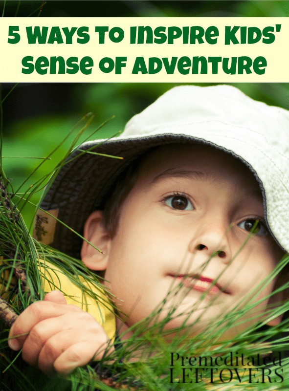 Here are 5 Ways to Inspire Kids' Sense of Adventure. They will learn so much by getting out into the real world and exploring, learning, and traveling!