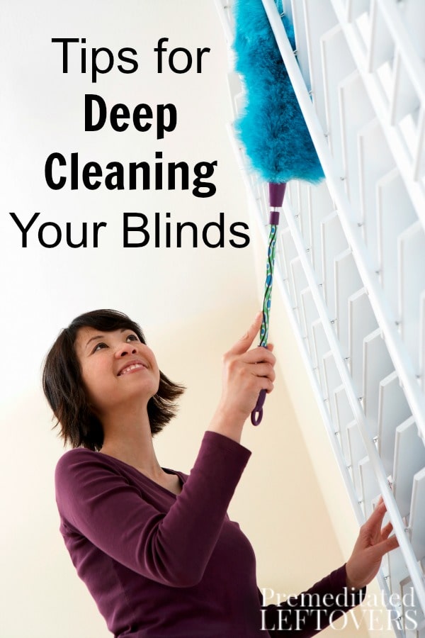 Are your window blinds often neglected when it comes to cleaning your home? Use these helpful Tips for Deep Cleaning Your Blinds. 