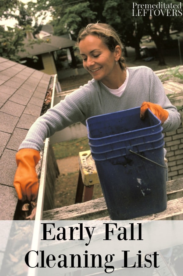 Get your home and yard ready for winter with this early fall cleaning list.