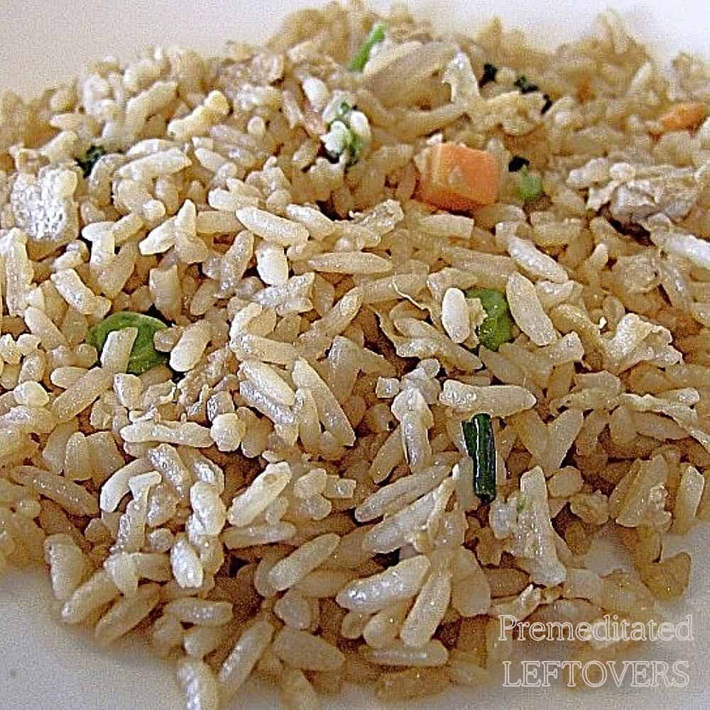 Dry Cooked Rice Salvaging Dried Rice - Fried Rice Recipe